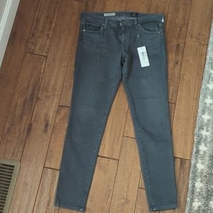 AG Jeans The Legging Ankle super skinny 28 New NWT gray grey